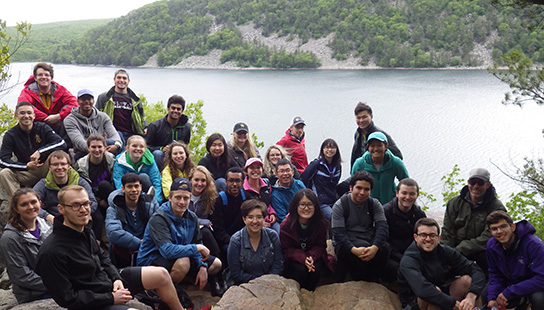 Undergraduate field trip